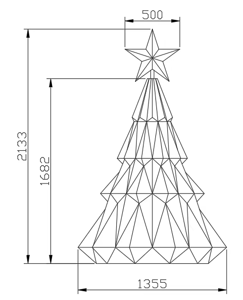 Christmas Tree LED Screen