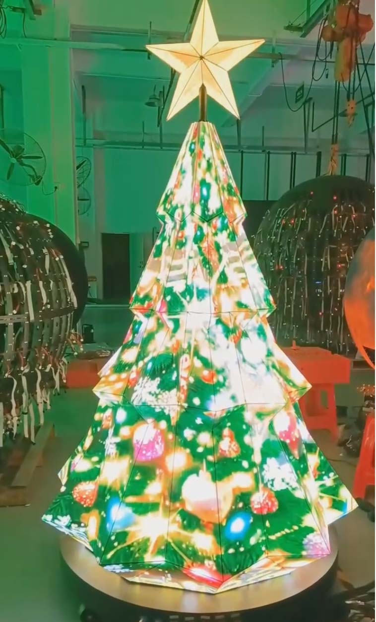 Christmas Tree LED Screen