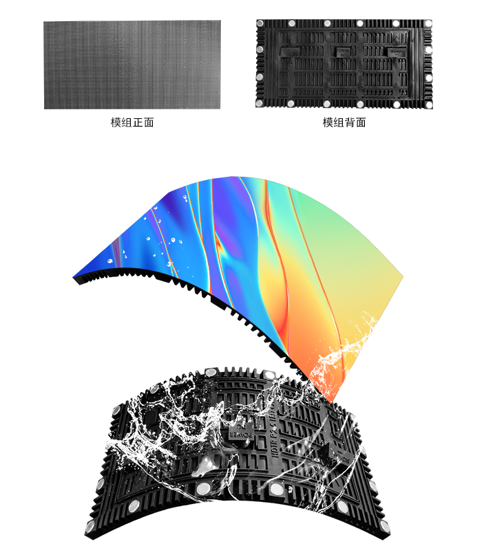 Outdoor Flexible led screen